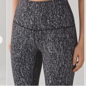 Lululemon Wunder Under jacquard legging